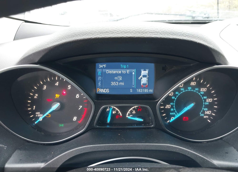 2014 FORD ESCAPE SE VIN: 1FMCU0GX8EUD99496