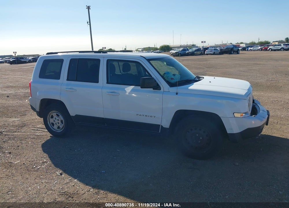 2017 JEEP PATRIOT SPORT FWD VIN: 1C4NJPBA9HD116299