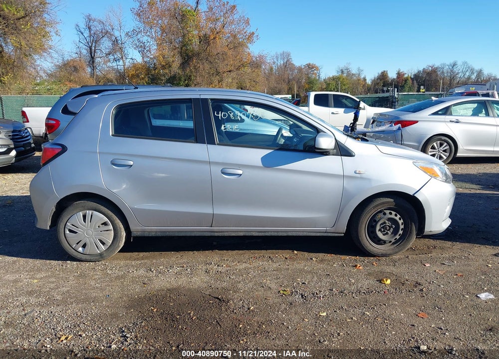 2021 MITSUBISHI MIRAGE CARBONITE EDITION/ES/LE VIN: ML32AUHJ6MH012349