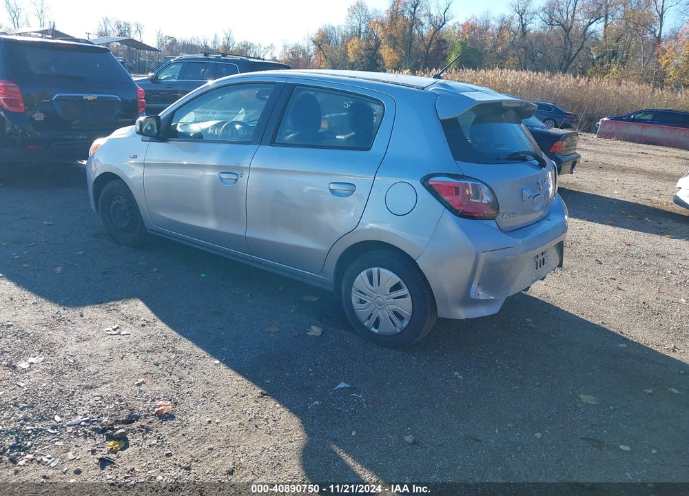 2021 MITSUBISHI MIRAGE CARBONITE EDITION/ES/LE VIN: ML32AUHJ6MH012349