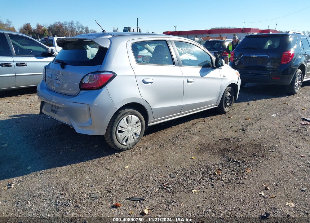 2021 MITSUBISHI MIRAGE CARBONITE EDITION/ES/LE VIN: ML32AUHJ6MH012349