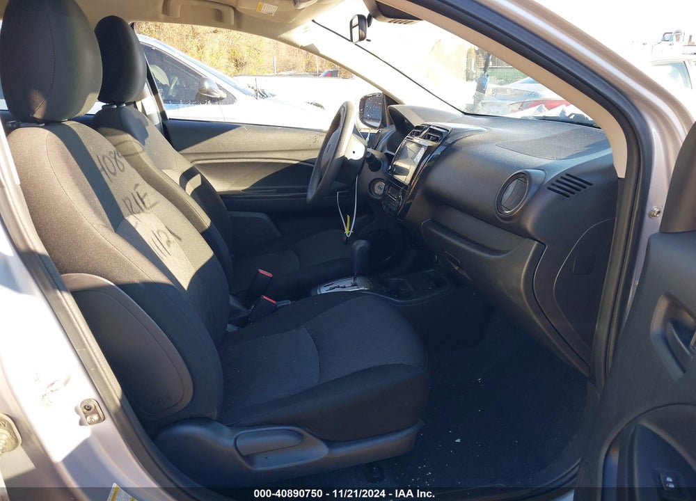 2021 MITSUBISHI MIRAGE CARBONITE EDITION/ES/LE VIN: ML32AUHJ6MH012349