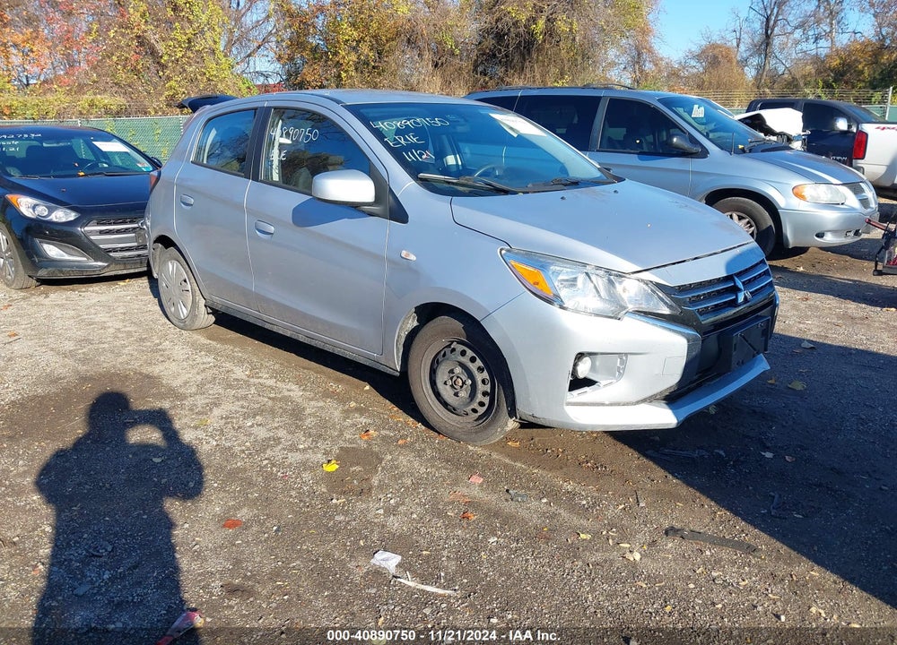 2021 MITSUBISHI MIRAGE CARBONITE EDITION/ES/LE VIN: ML32AUHJ6MH012349
