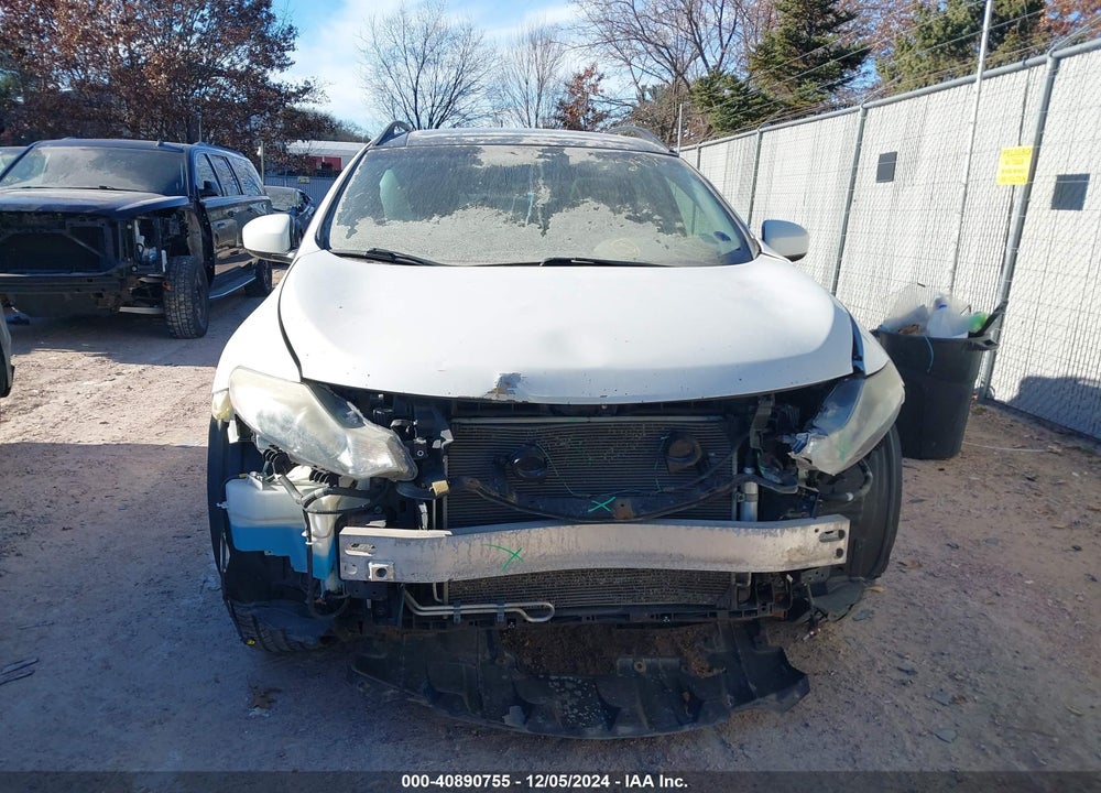 2012 NISSAN MURANO SV VIN: JN8AZ1MW7CW227433