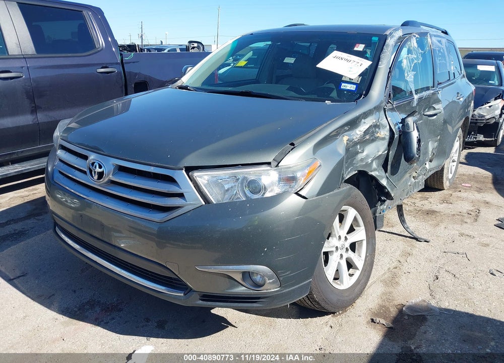 2012 TOYOTA HIGHLANDER SE V6 VIN: 5TDZK3EH2CS050630