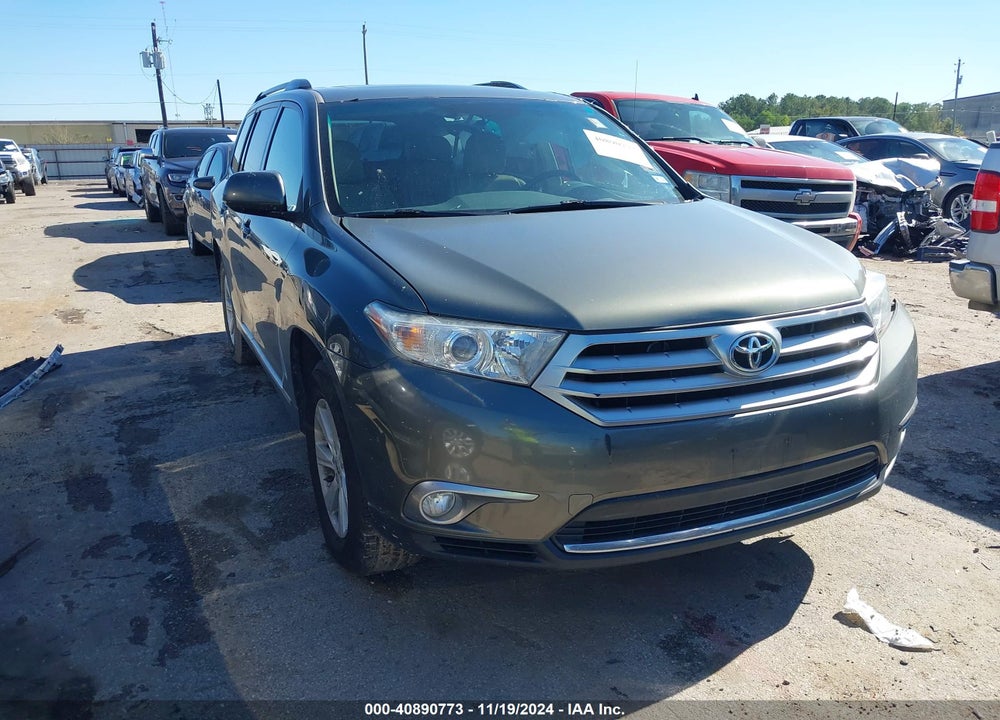 2012 TOYOTA HIGHLANDER SE V6 VIN: 5TDZK3EH2CS050630