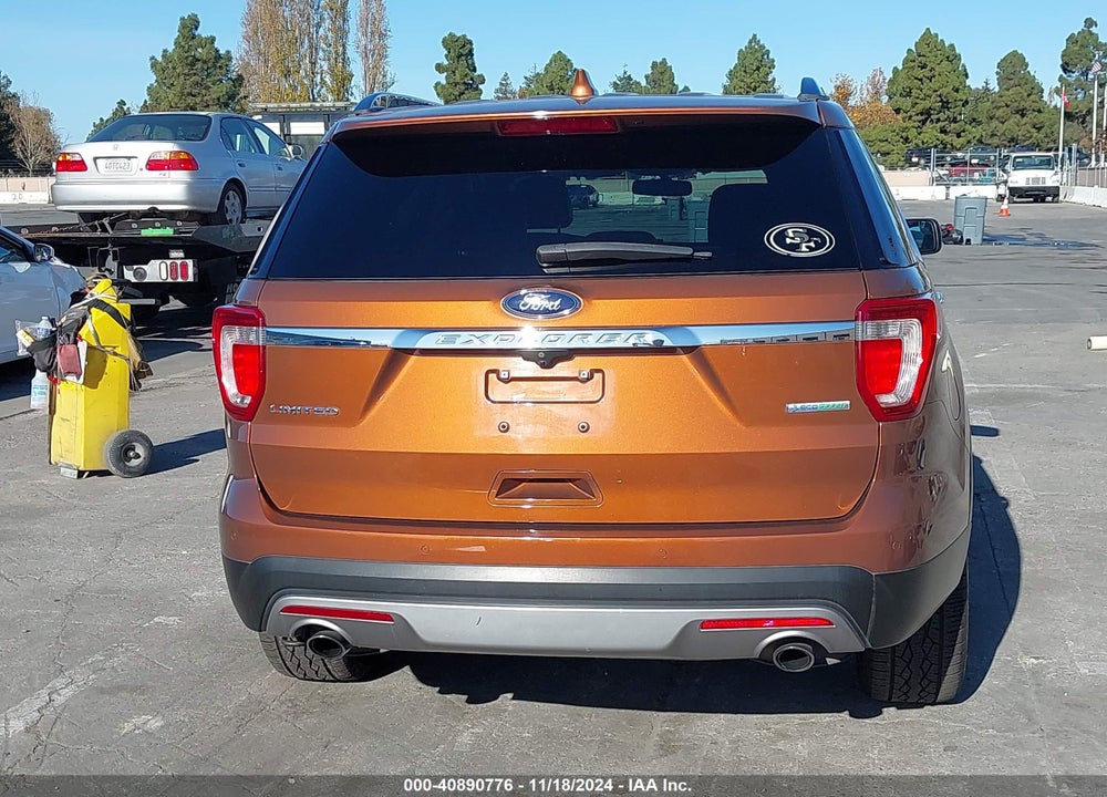 2017 FORD EXPLORER LIMITED VIN: 1FM5K7FH8HGC55922