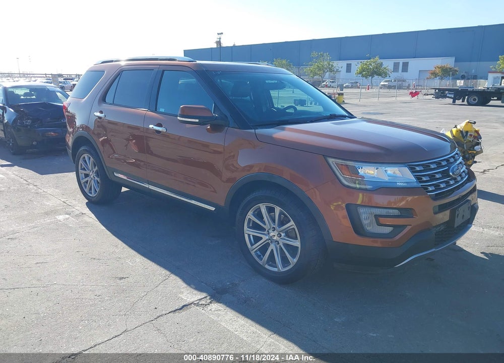 2017 FORD EXPLORER LIMITED VIN: 1FM5K7FH8HGC55922