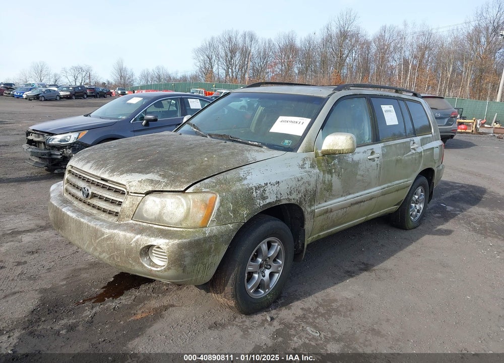 2003 TOYOTA HIGHLANDER V6 VIN: JTEHF21A430124387