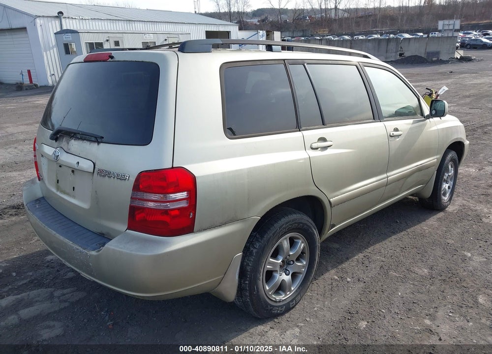 2003 TOYOTA HIGHLANDER V6 VIN: JTEHF21A430124387