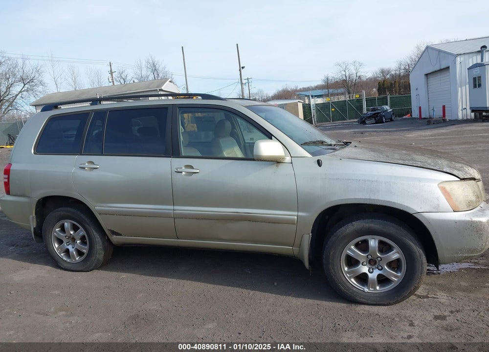 2003 TOYOTA HIGHLANDER V6 VIN: JTEHF21A430124387