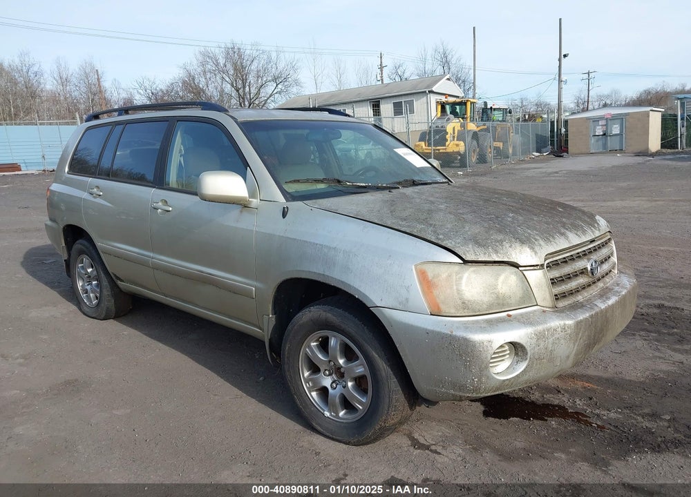 2003 TOYOTA HIGHLANDER V6 VIN: JTEHF21A430124387