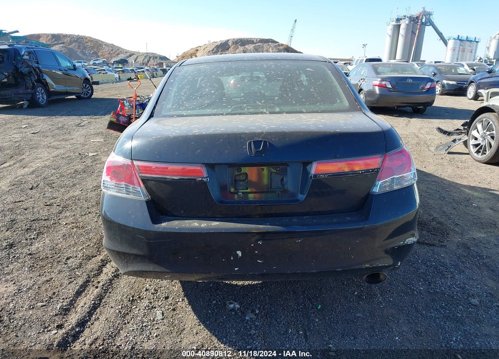 2012 HONDA ACCORD 2.4 EX VIN: 1HGCP2F76CA161431