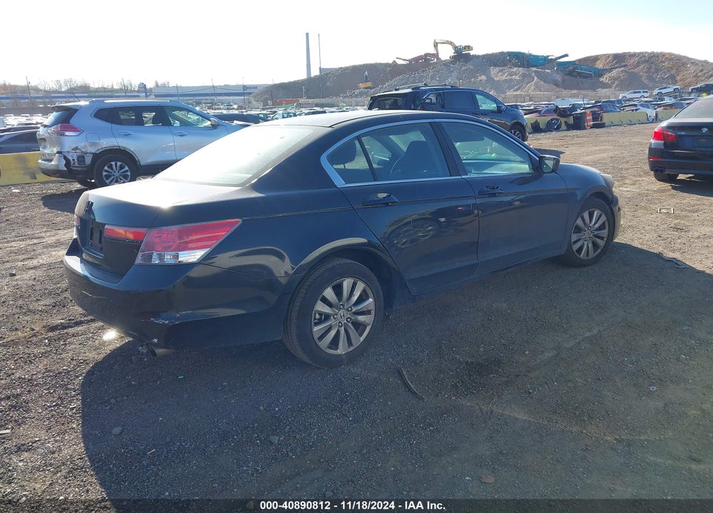 2012 HONDA ACCORD 2.4 EX VIN: 1HGCP2F76CA161431
