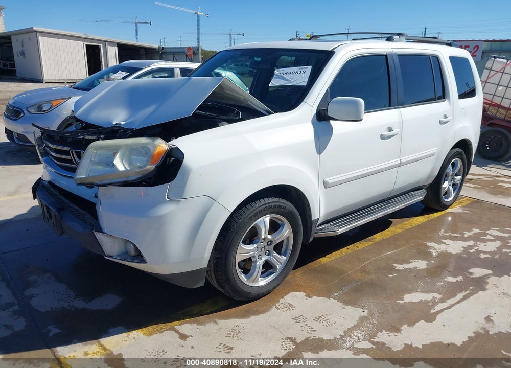 2014 HONDA PILOT EX-L VIN: 5FNYF3H71EB028449
