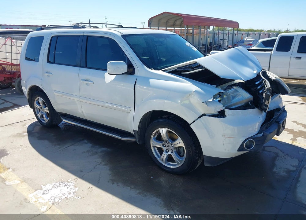 2014 HONDA PILOT EX-L VIN: 5FNYF3H71EB028449