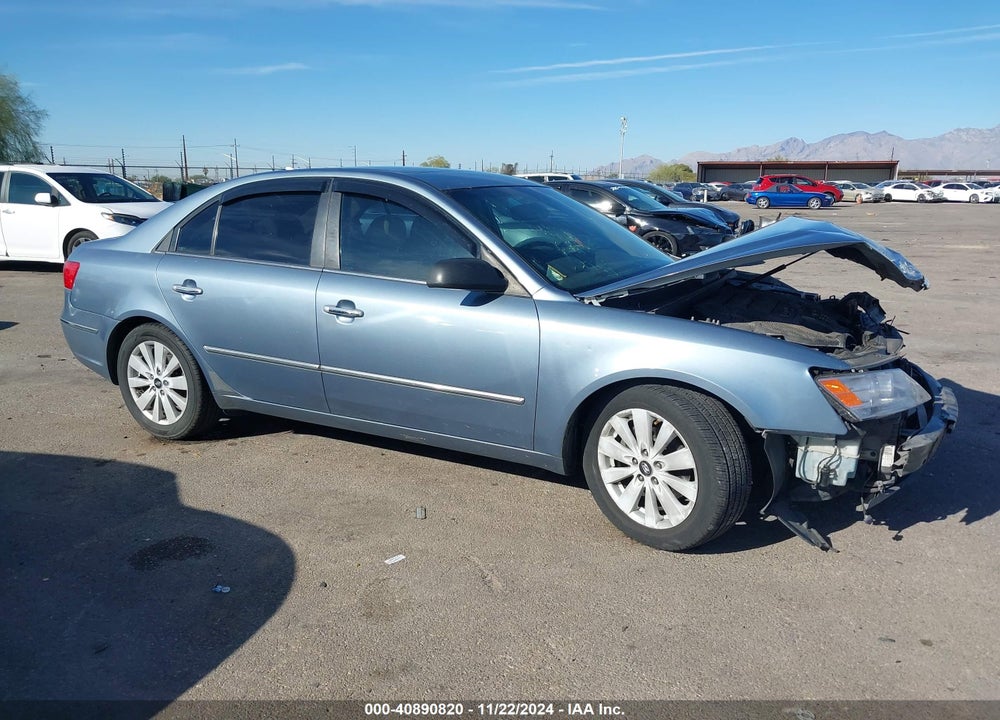 2009 HYUNDAI SONATA LIMITED V6 VIN: 5NPEU46F19H453797