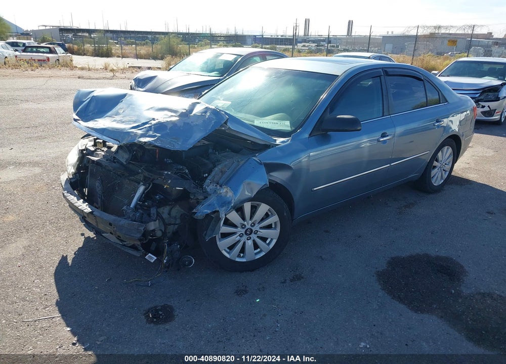 2009 HYUNDAI SONATA LIMITED V6 VIN: 5NPEU46F19H453797