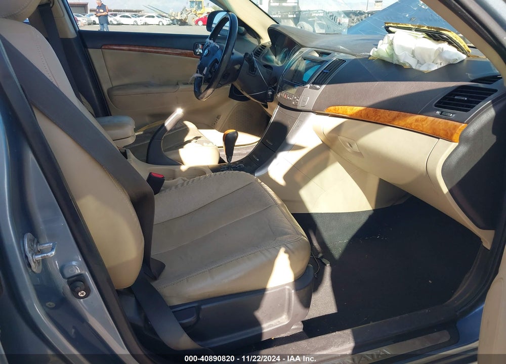 2009 HYUNDAI SONATA LIMITED V6 VIN: 5NPEU46F19H453797