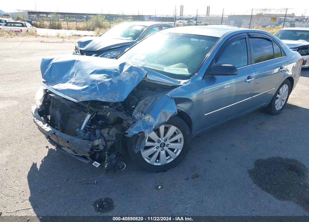 2009 HYUNDAI SONATA LIMITED V6 VIN: 5NPEU46F19H453797