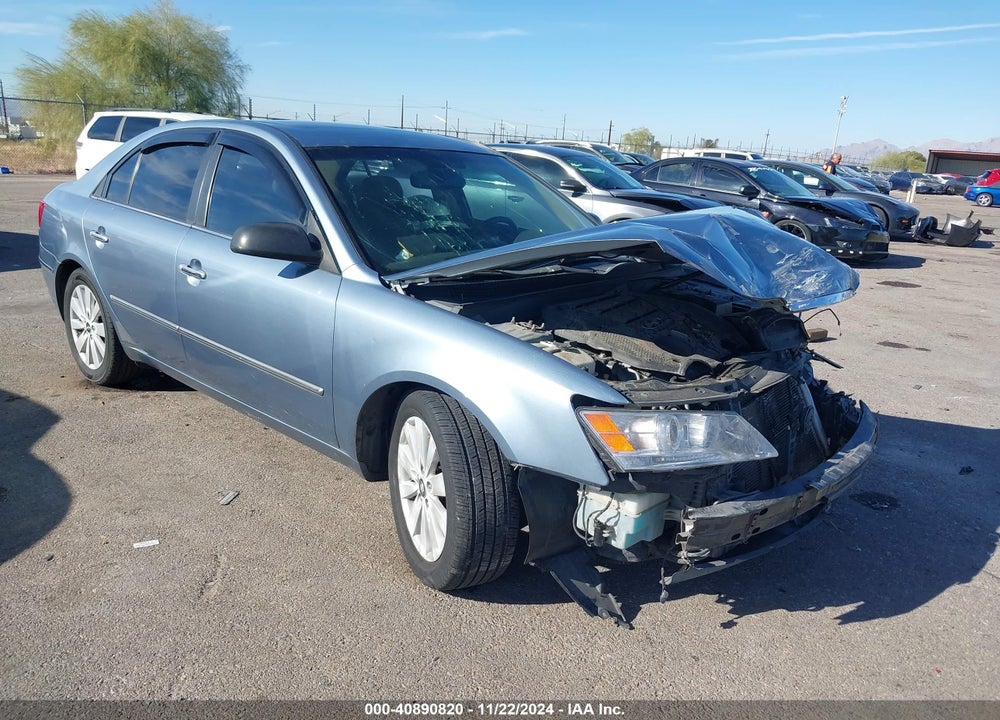 2009 HYUNDAI SONATA LIMITED V6 VIN: 5NPEU46F19H453797