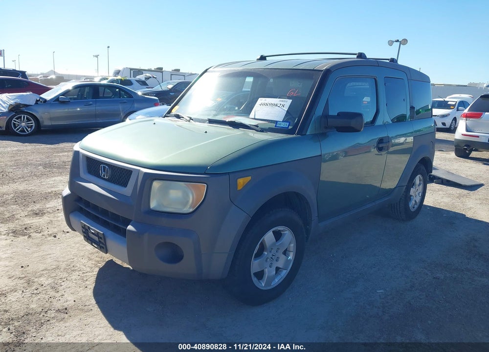 2004 HONDA ELEMENT EX VIN: 5J6YH28614L003939