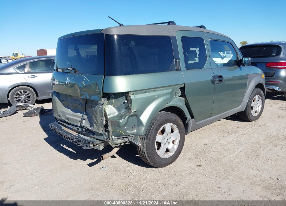 2004 HONDA ELEMENT EX VIN: 5J6YH28614L003939