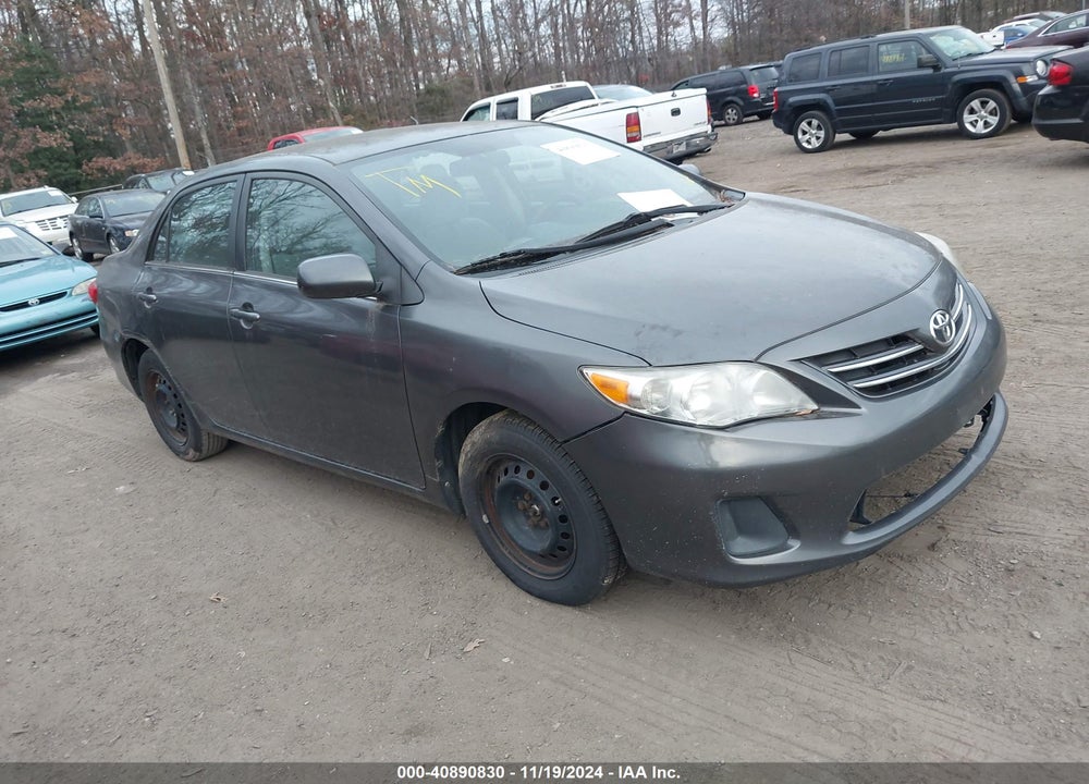 2013 TOYOTA COROLLA LE VIN: 2T1BU4EE0DC060879
