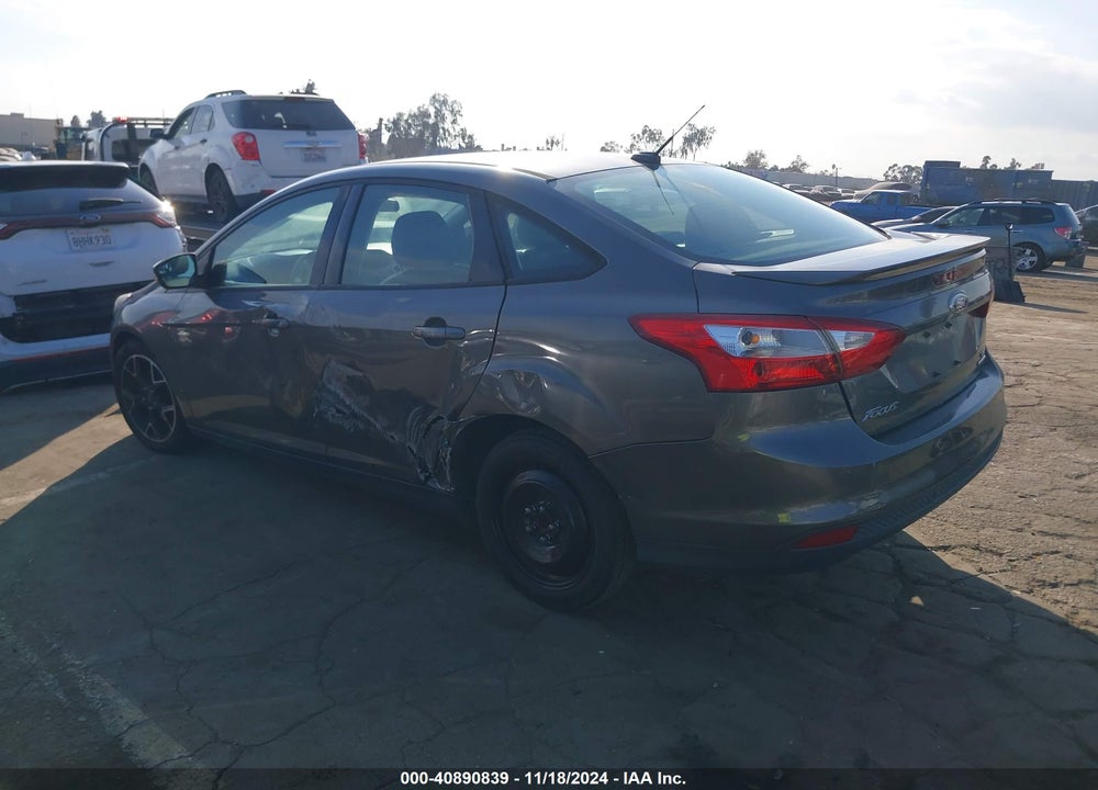 2013 FORD FOCUS SE VIN: 1FADP3F22DL107665