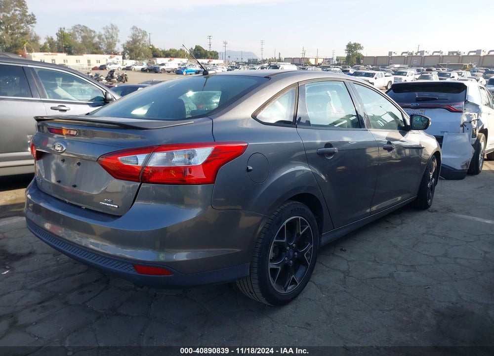 2013 FORD FOCUS SE VIN: 1FADP3F22DL107665