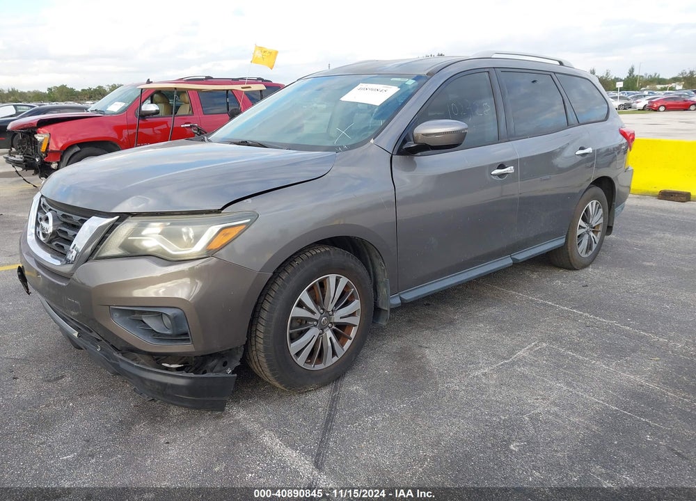 2017 NISSAN PATHFINDER SV VIN: 5N1DR2MN9HC627066