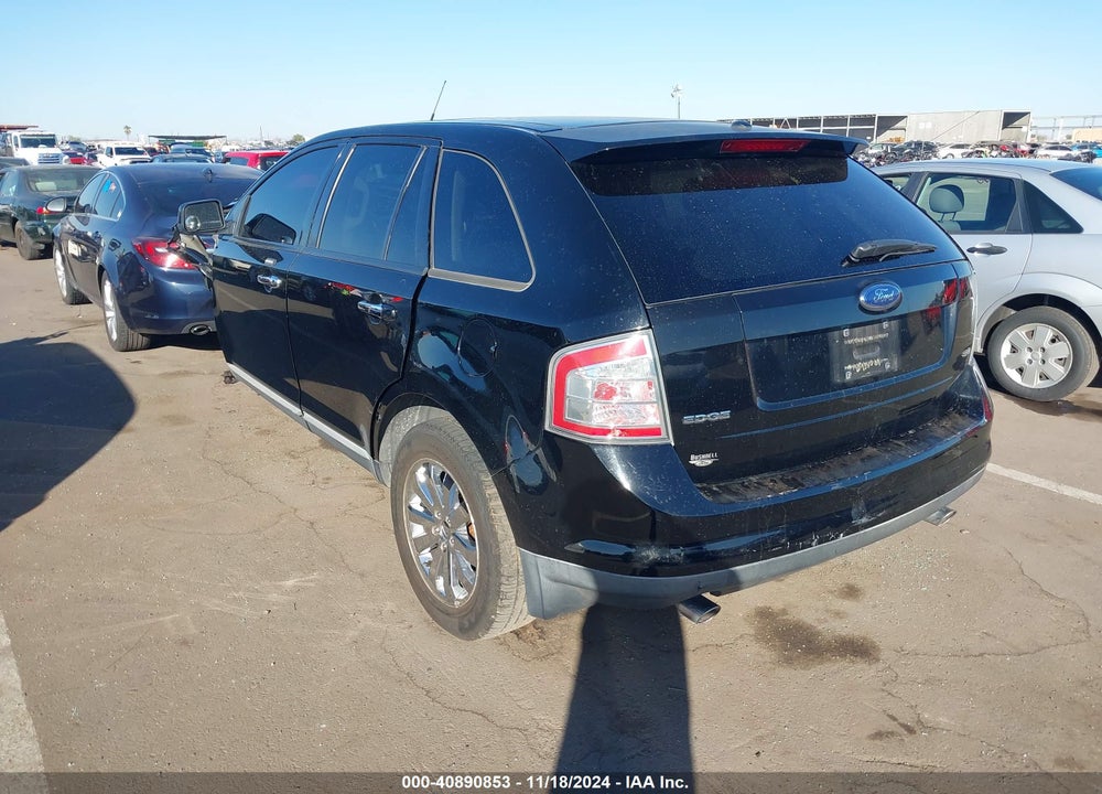2007 FORD EDGE SEL PLUS VIN: 2FMDK39C77BB63923