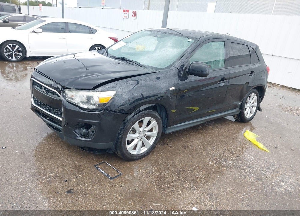2014 MITSUBISHI OUTLANDER SPORT ES VIN: 4A4AP3AU2EE017078