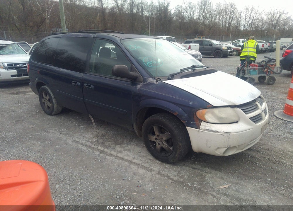2006 DODGE GRAND CARAVAN SXT VIN: 2D4GP44L96R816311