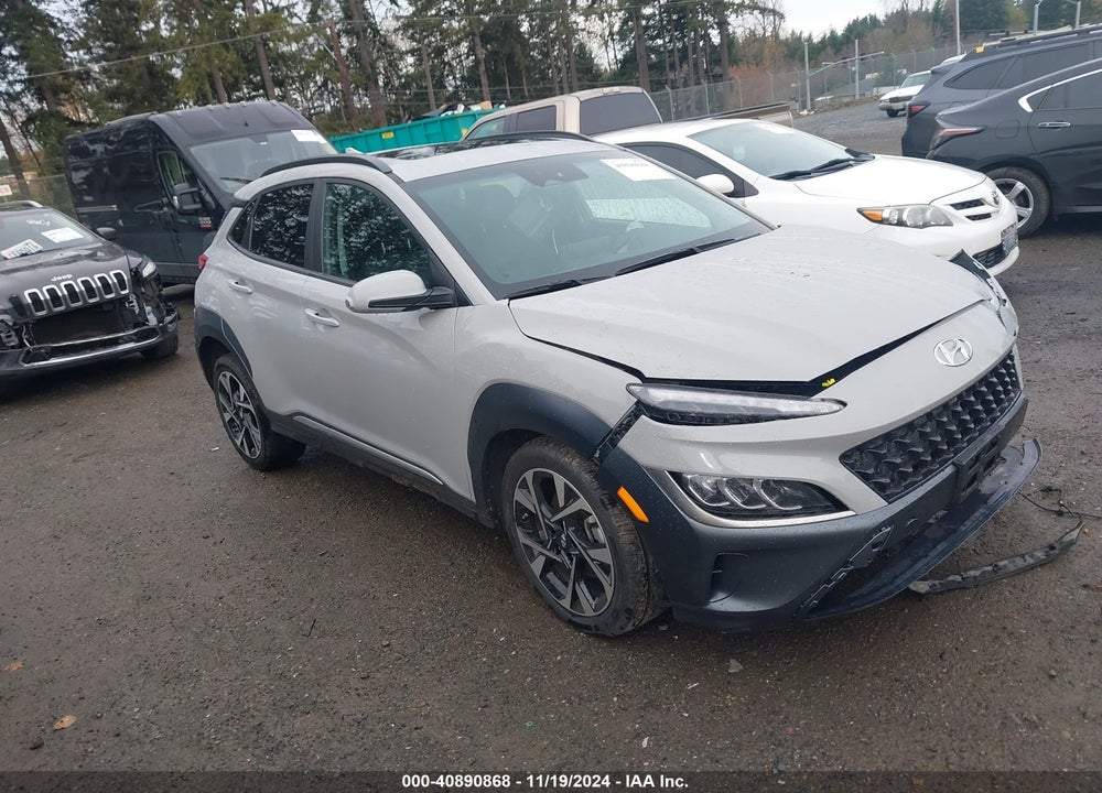 2022 HYUNDAI KONA LIMITED VIN: KM8K5CA35NU783140