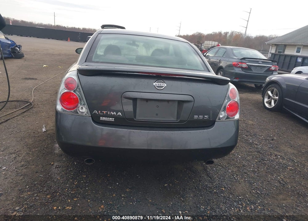 2006 NISSAN ALTIMA VIN: 1N4BL11D86C242376