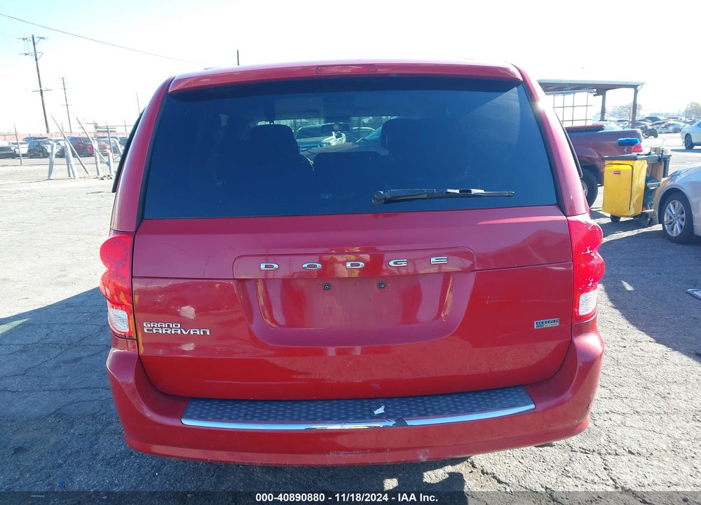 2013 DODGE GRAND CARAVAN SXT VIN: 2C4RDGCGXDR626650