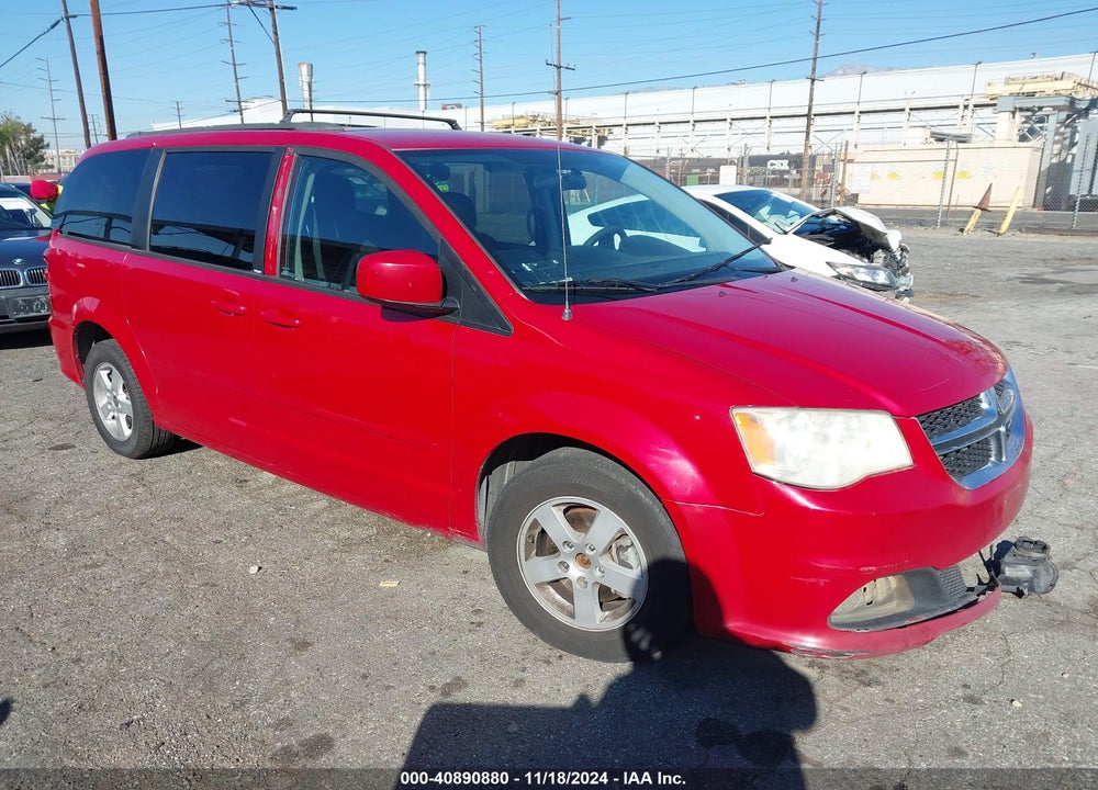 2013 DODGE GRAND CARAVAN SXT VIN: 2C4RDGCGXDR626650