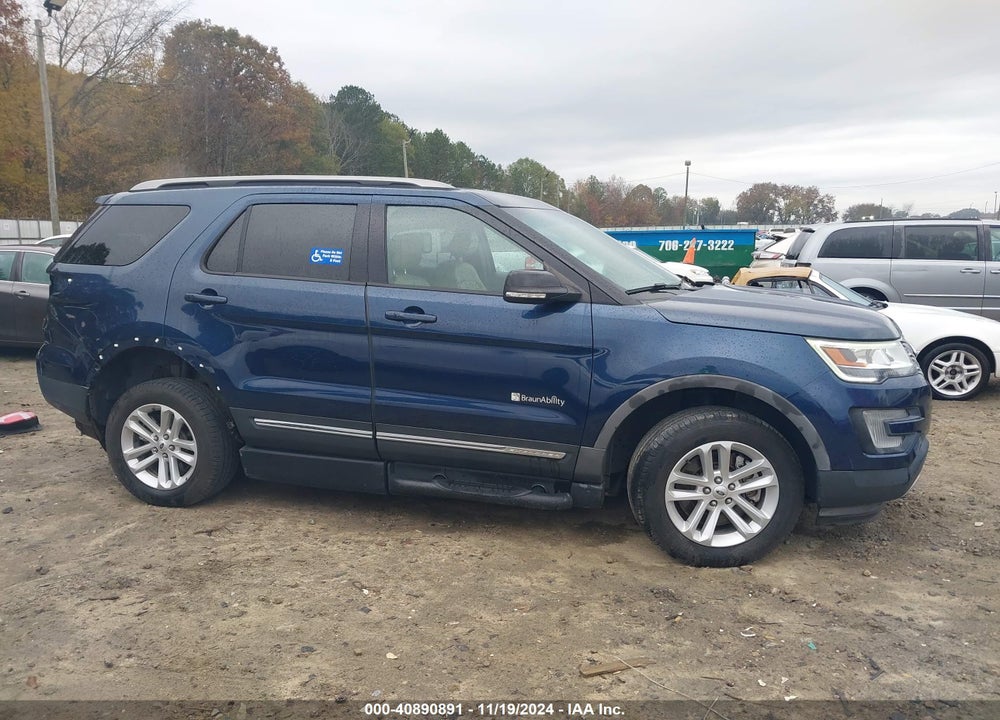 2016 FORD EXPLORER XLT VIN: 1FM5K7D86GGC62532