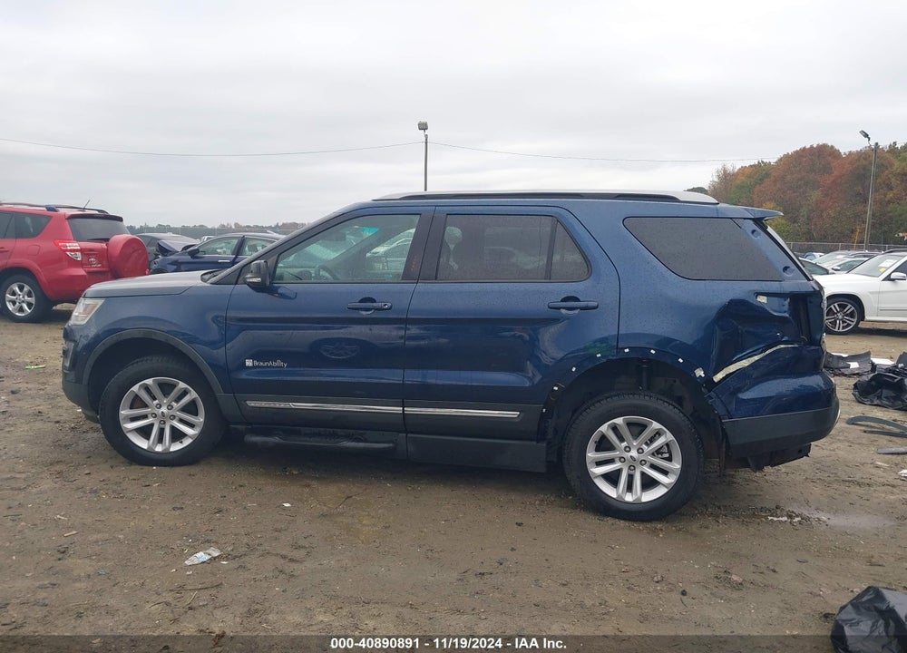 2016 FORD EXPLORER XLT VIN: 1FM5K7D86GGC62532