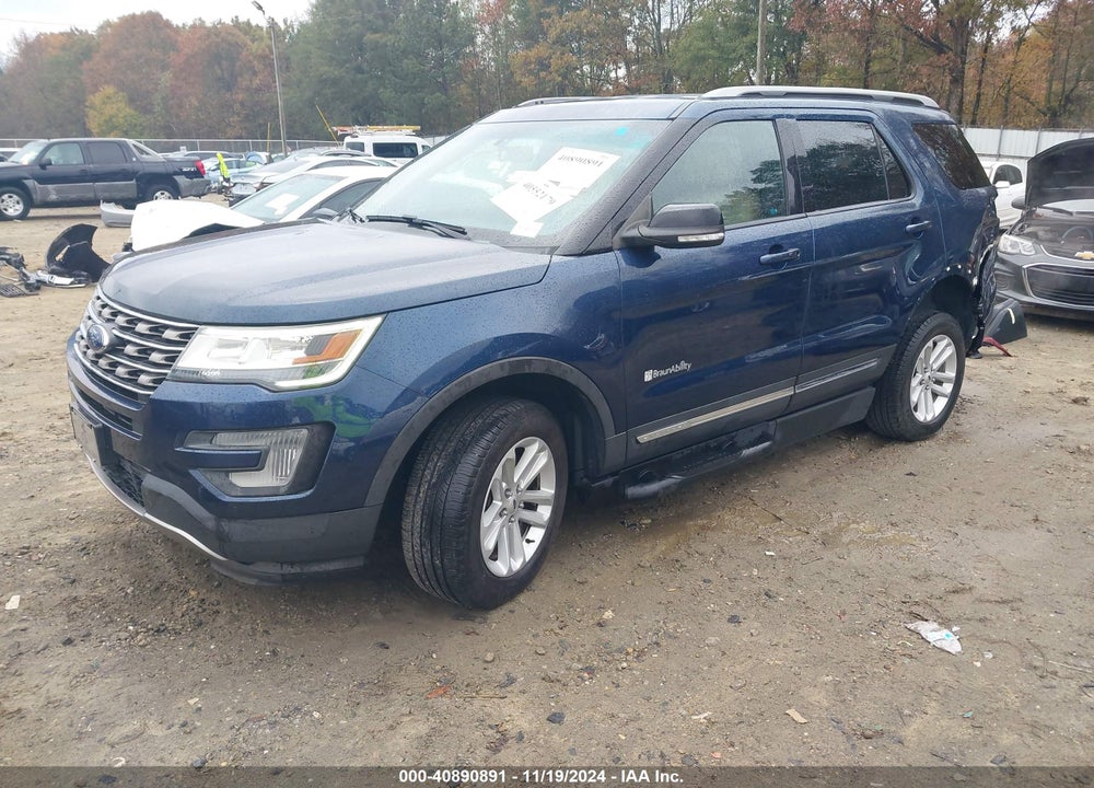 2016 FORD EXPLORER XLT VIN: 1FM5K7D86GGC62532