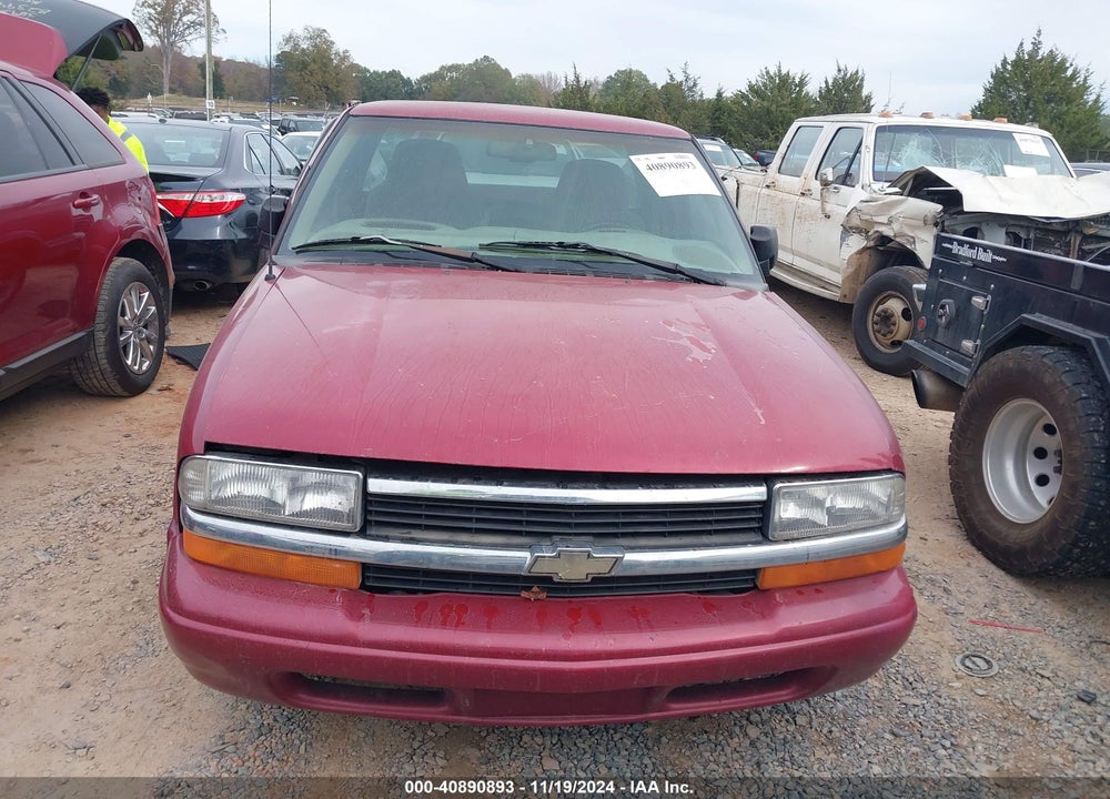 1999 CHEVROLET S-10 LS VIN: 1GCCS19XXX8121563