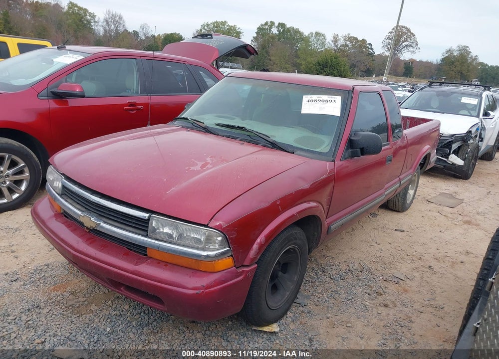 1999 CHEVROLET S-10 LS VIN: 1GCCS19XXX8121563