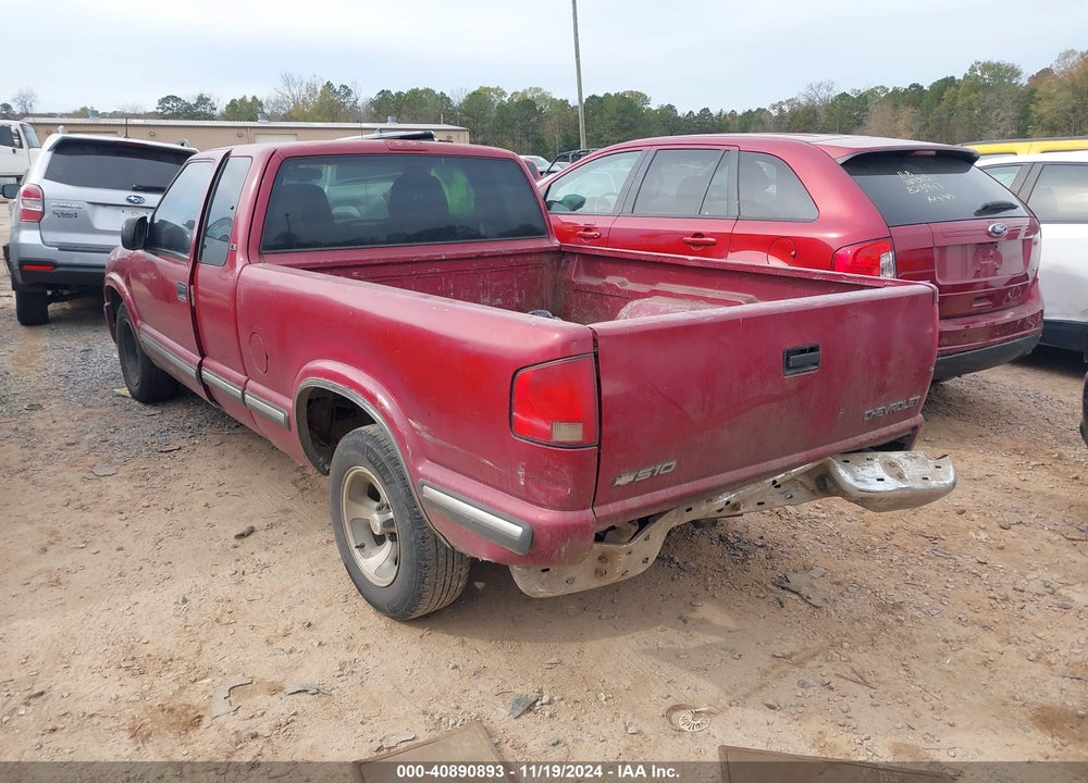 1999 CHEVROLET S-10 LS VIN: 1GCCS19XXX8121563