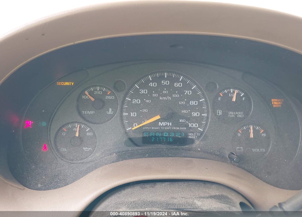 1999 CHEVROLET S-10 LS VIN: 1GCCS19XXX8121563