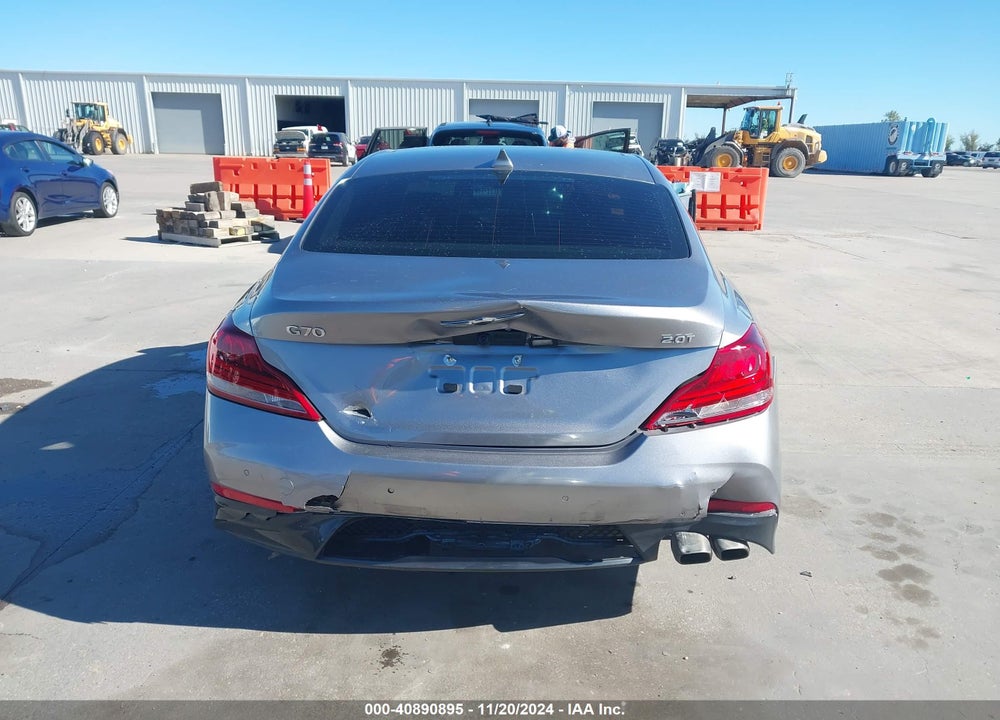 2020 GENESIS G70 2.0T RWD VIN: KMTG44LA1LU055649