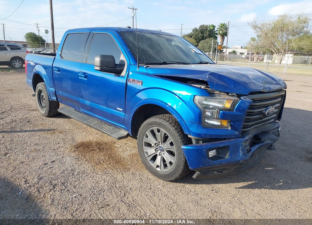 2017 FORD F-150 XLT VIN: 1FTEW1EP8HFA23941