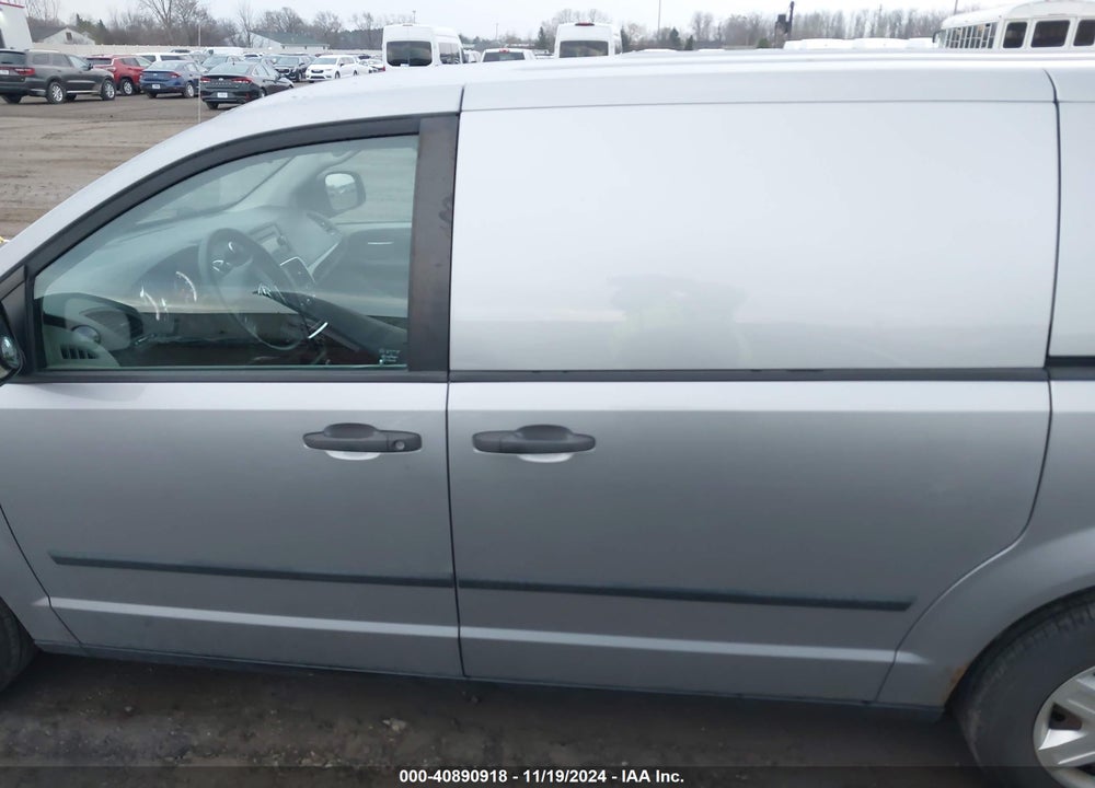 2013 RAM CARGO TRADESMAN VIN: 2C4JRGAG8DR624591