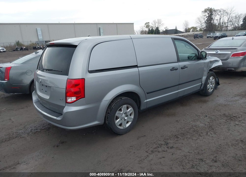 2013 RAM CARGO TRADESMAN VIN: 2C4JRGAG8DR624591