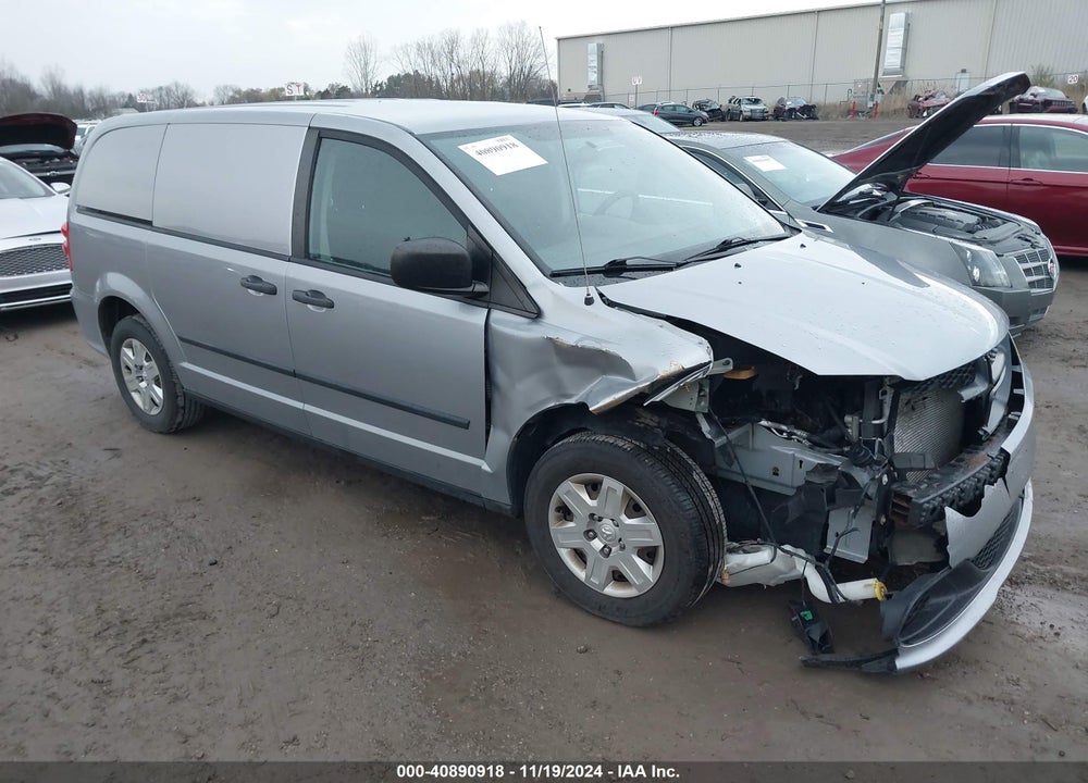 2013 RAM CARGO TRADESMAN VIN: 2C4JRGAG8DR624591